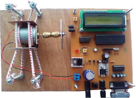 موتور DC با میکروکنترلر AVR