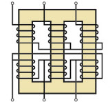 دانلود پروژه شبیه سازی اتصالات ترانسفورماتور های سه فازه توسط متلب